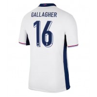 Maglia Calcio Inghilterra Conor Gallagher #16 Prima Divisa Europei 2024 Manica Corta